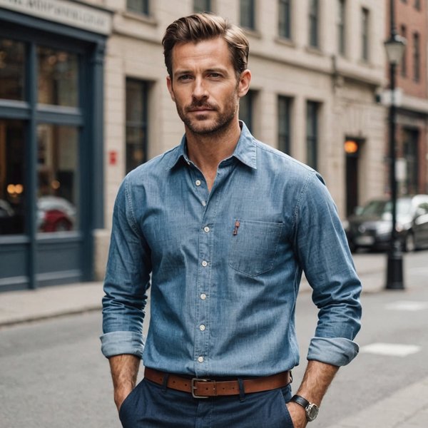 Quels conseils pour choisir des chemises en chambray pour un look décontracté?